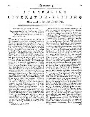 Hufnagel, W. F.: Handbuch der biblischen Theologie. T. 1. Erlangen: Palm 1785
