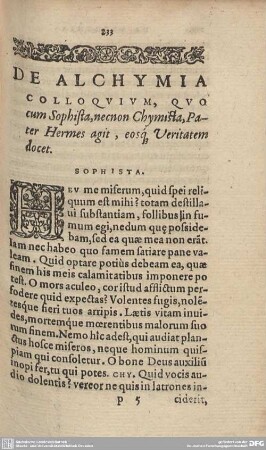 Elenchus Capitulorum hoc Opusculo contentorum.