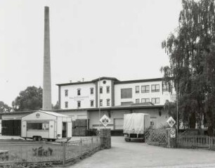 Brauhaus : Stadtbrauerei mit Laderampe und Brauhaus