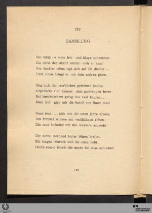 CIV. Sammlung