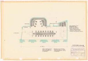 Schauspielhaus, Bochum: Gaststätte: Sitzplan Weinstube 1:50