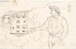Hildebrand, Adolf von; Italien ; Landhäuser - Personenstudie