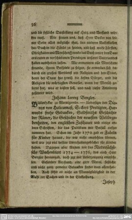 Johann Lorenz Benzler