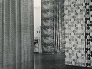 Dekorationsstoffe von Wiltraud Jasper und Hanns Lohrer, Stoffmuster-Wettbewerb Pausa 1959