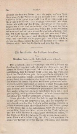 20-28 Die Inspiration der heiligen Schriften