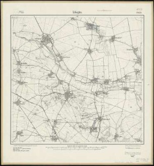 Meßtischblatt 2459 : Löbejün, 1919 : Löbejün. - Aufn. 1902, hrsg. 1904, Nachtr. 1919. - 1:25000. - [Berlin]: Reichsamt für Landesaufnahme, 1919. - 1 Kt.