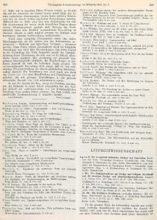 Liturgiewissenschaft
