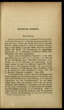 Einleitung über Zweck und Bedeutung.