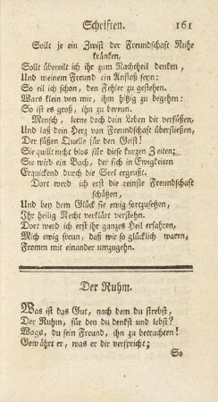 Der Ruhm