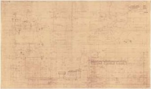 Troost, Paul Ludwig; München, Arcisstr. 12; Führerbau der NSDAP - Nord-Westteil, Galerie II, Sanitäre Anlage (Grundriss UG)