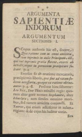 Argumenta Sapientiae Indorum