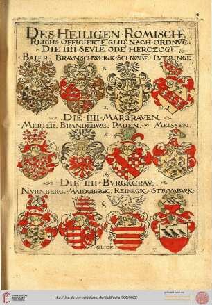 Herzöge, Markgrafen, Burggrafen