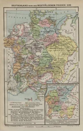 Deutschland nach dem westfälischen Frieden 1648