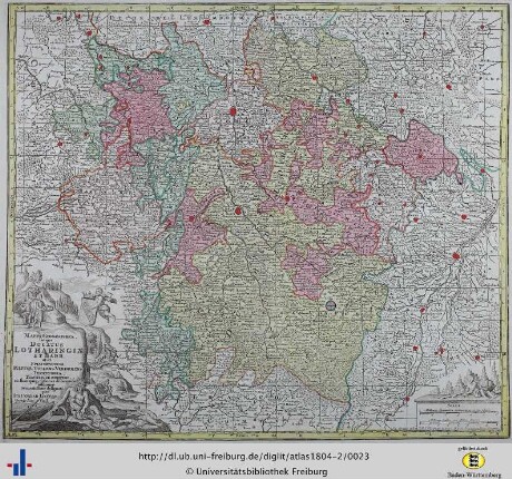 Lotharingen, Köln, Lüttich, Münster, Osnabrück.