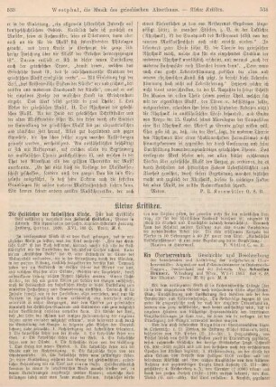 533-536 Kleine Kritiken