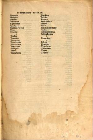 Epigrammatum Graecorum libri VII