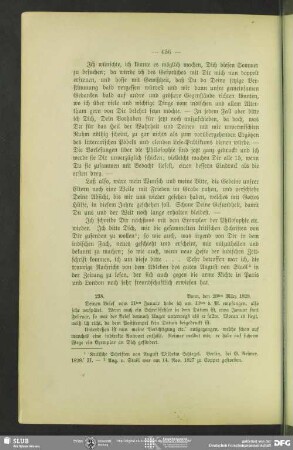 August Wilhelm von Schlegel an Friedrich von Schlegel, Bonn, 28.03.1828