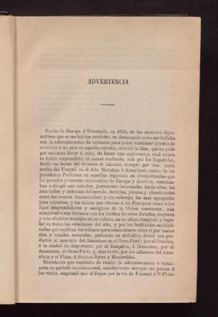 Advertencia
