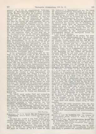 228-230 [Rezension] Höller, Josef, Die Verklärung Jesu