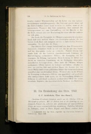 58. Die Entdeckung des Ozon. 1840.