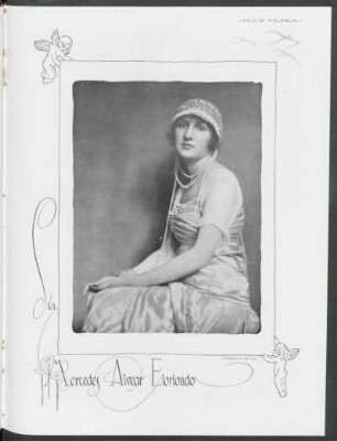 Sra. Mercedes Alvear Elortondo : Fotografía de Van Riel