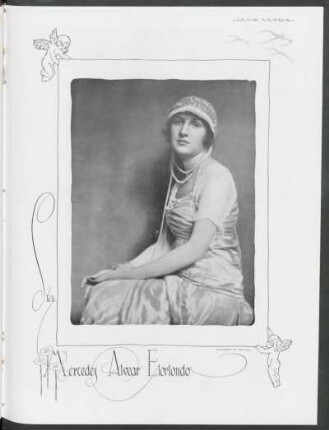 Sra. Mercedes Alvear Elortondo : Fotografía de Van Riel