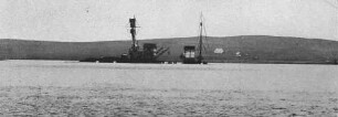 Sinkende deutsche Flotte in Scapa Flow