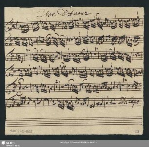 [Aria.] Oboe d'Amour