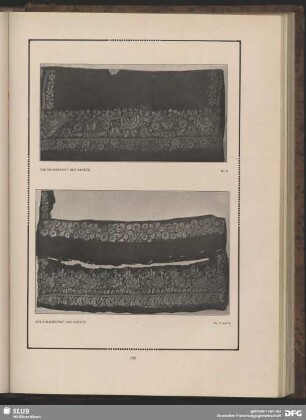 Die Volkskunst des Sarköz, Nr. 6, 7 und 8
