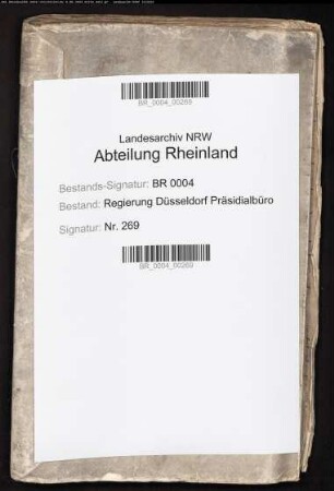Persönliche und dienstliche Verhältnisse der höheren Regierungsbeamten