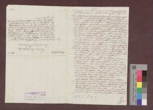 Vertrag der Gemeinde Königschaffhausen mit Kiechlinsbergen wegen einer Quelle, des Weidgangs etc.