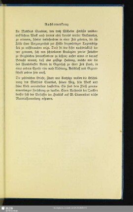 Nachbemerkung