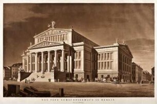 Das neue Schauspielhaus in Berlin.