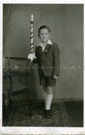 Erinnerungsfoto zur Kommunion