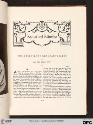 Zur Geschichte des Städtebaues, [2]