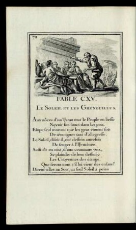 Fable CXV. Le Soleil Et Les Grenouilles.