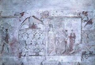 Nordwand: Christus vor Pilatus