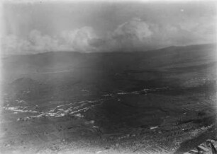 Landschaft : Blick über die Landschaft Teneriffas mit Siedlungen und zahlreichen Anbauflächen