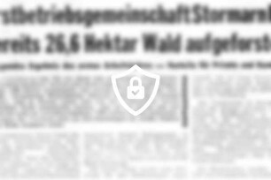 Forstbetriebsgemeinschaft Stormarn hat bereits 26,6 Hektar Wald aufgeforstet