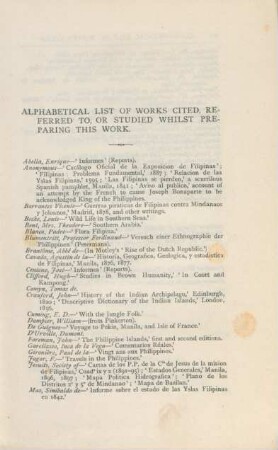 Alphabetical list of works cited, referred to, or studied whilst preparing this work
