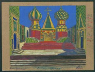 [Mussorgski, Modest Petrowitsch: Boris Godunow], 2. Bild, Kreml