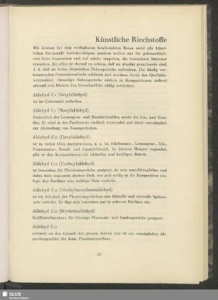 Künstliche Riechstoffe