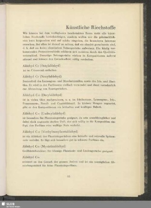 Künstliche Riechstoffe