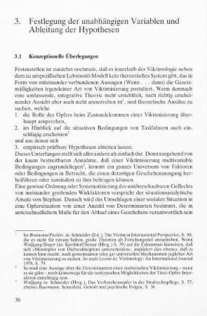 36-91, 3. Festlegung der unabhängigen Variablen und Ableitung der Hypothesen