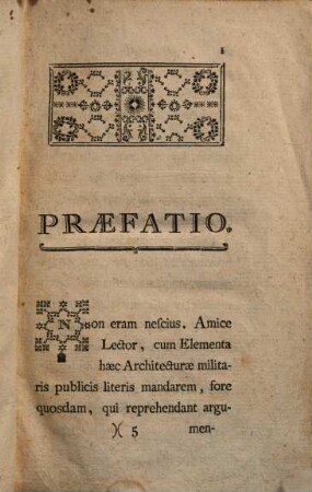 Elementa architecturae militaris