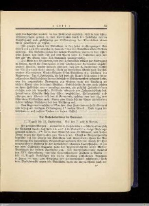 Die Ruhebataillone in Baccarat