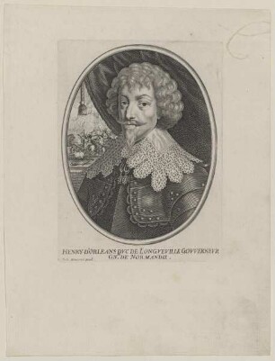Bildnis des Henry d'Orleans de Longveville
