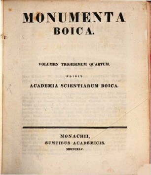 Monumenta Boica. 34,2=Collectio nova 7,2, Monumenta episcopatus Augustani. Urbarium episcopatus Augustani de anno 1316