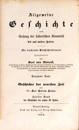 Geschichte der neuesten Zeit, 5