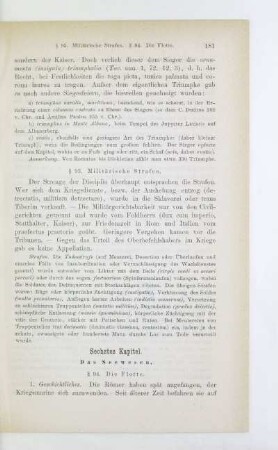Sechstes Kapitel. Das Seewesen
